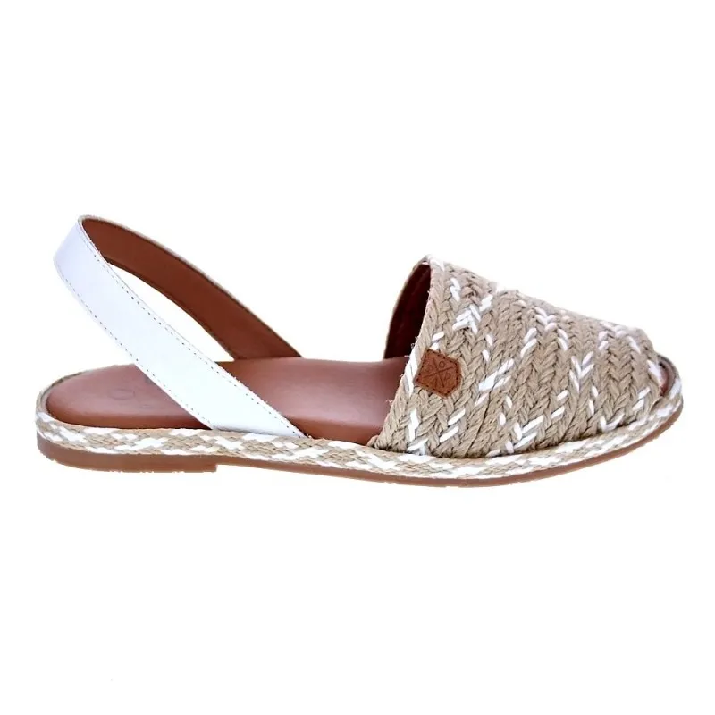 Popa Abarcas menorquinas Mujer Falesia Beige