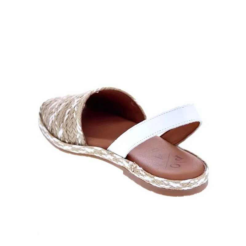 Popa Abarcas menorquinas Mujer Falesia Beige