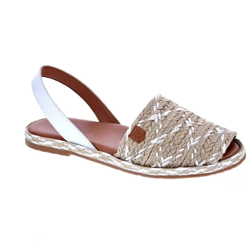 Popa Abarcas menorquinas Mujer Falesia Beige