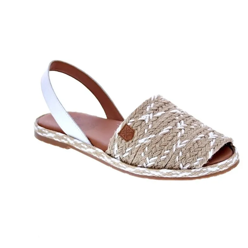 Popa Abarcas menorquinas Mujer Falesia Beige
