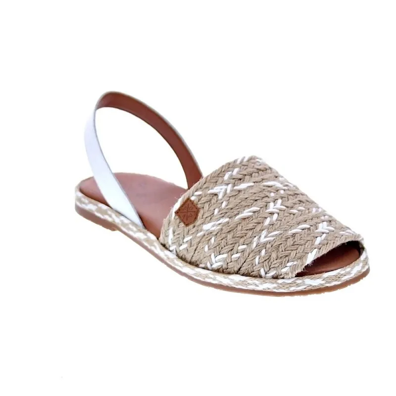 Popa Abarcas menorquinas Mujer Falesia Beige