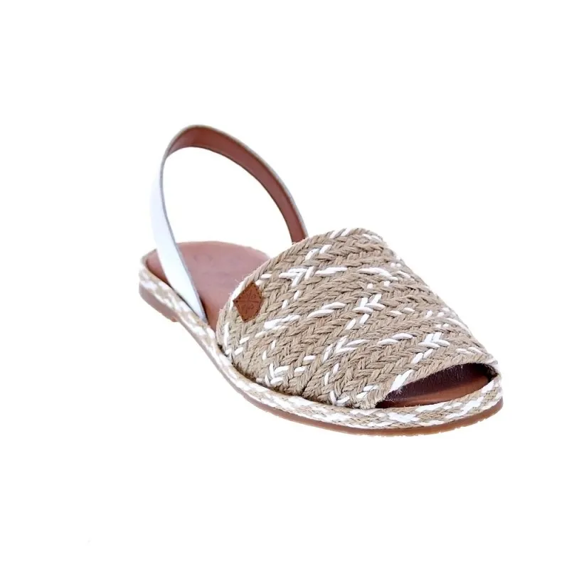 Popa Abarcas menorquinas Mujer Falesia Beige