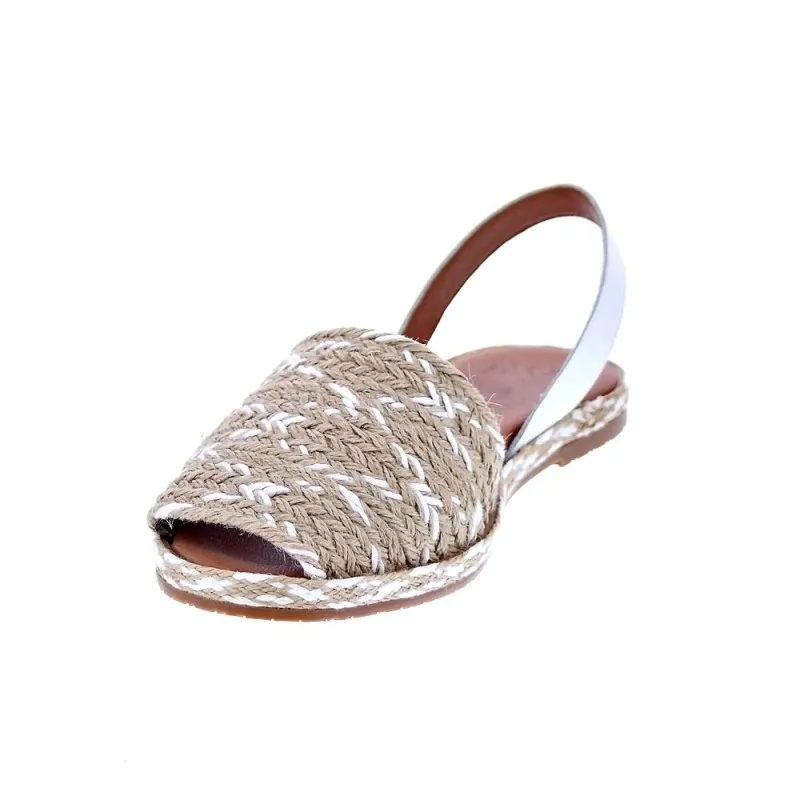Popa Abarcas menorquinas Mujer Falesia Beige