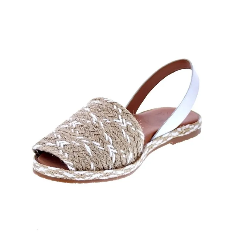 Popa Abarcas menorquinas Mujer Falesia Beige