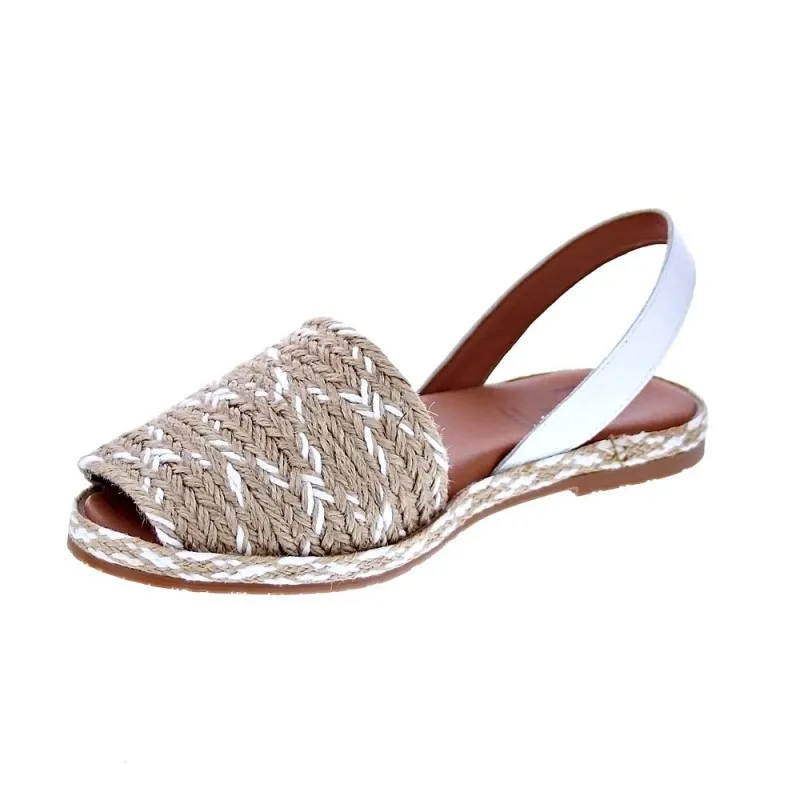 Popa Abarcas menorquinas Mujer Falesia Beige